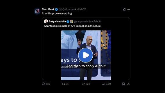 Satya Nadella's Video