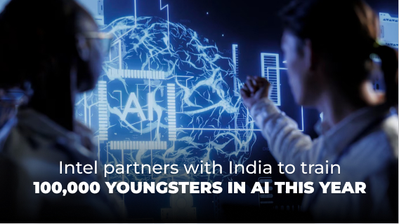 India and Intel Have Partnered to Train 1 Lakh Youngsters in AI this Year