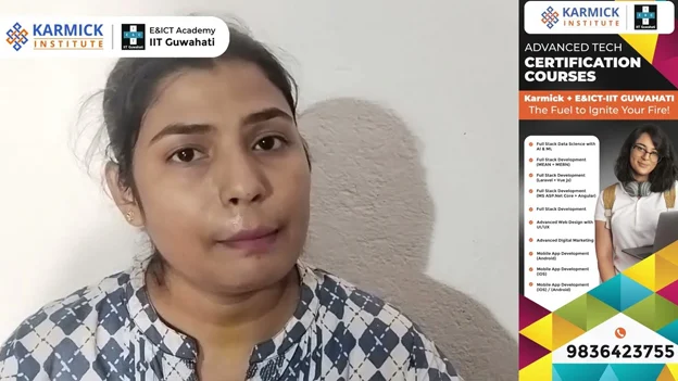 karmick Institute student review on web design course