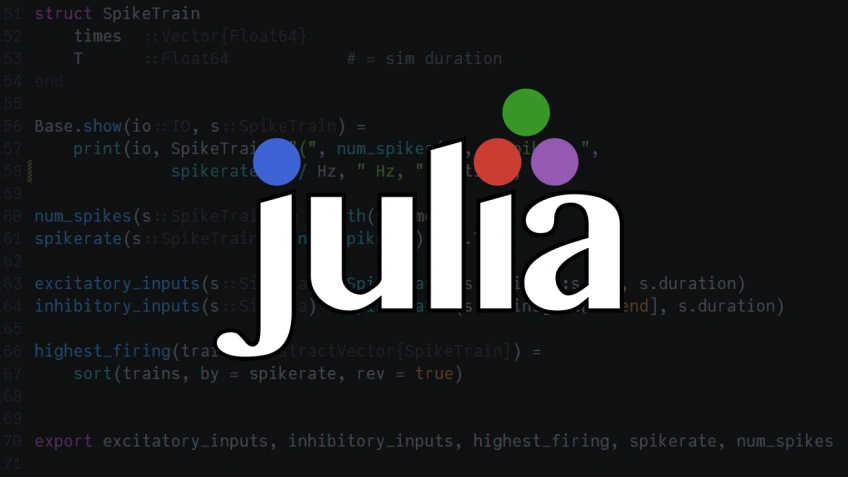 Julia for data science