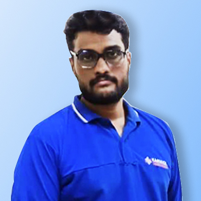 Karmick Institute student who recently got placed