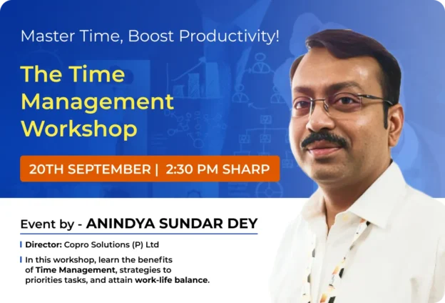 seminar by Anindya Sundar Dey on time management