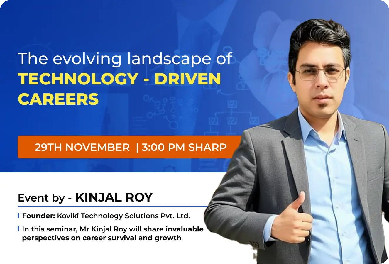 https://dev.karmickinstitute.com/wp-content/uploads/2025/11/The-evolving-landscape-of-technology-driven-Careers-Kinjal-Roy.webp