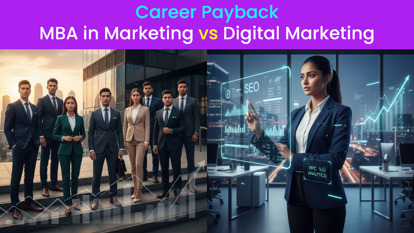 MBA in Marketing vs Digital Marketing - Career-Payback